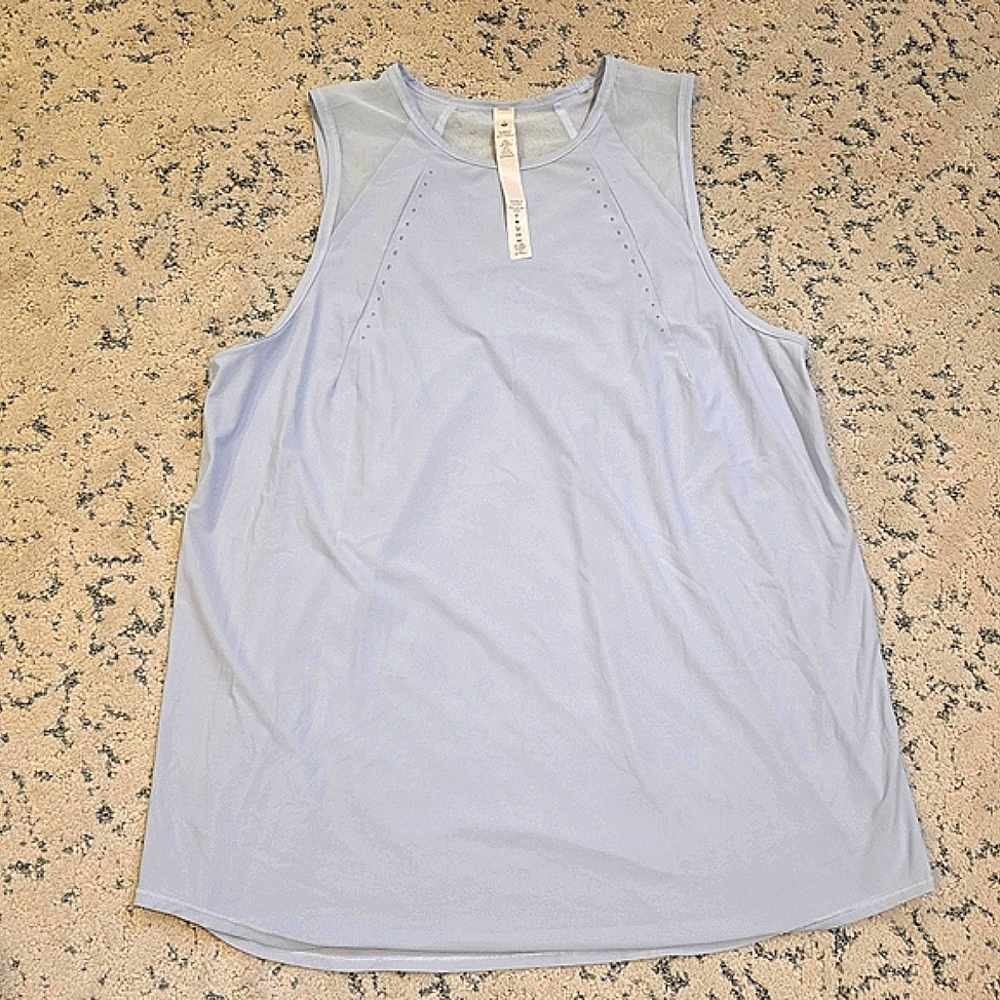 Lululemon Athletica Sky Blue Sculpt Tank